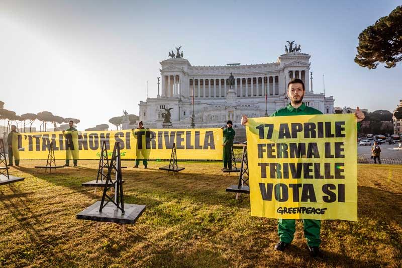 Referendum 17 Aprile Vota Sì - Stop Trivelle